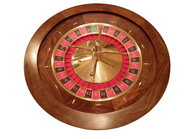 Wooden Roulette Wheel