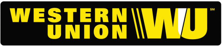 Black and Yellow Western Union Logo