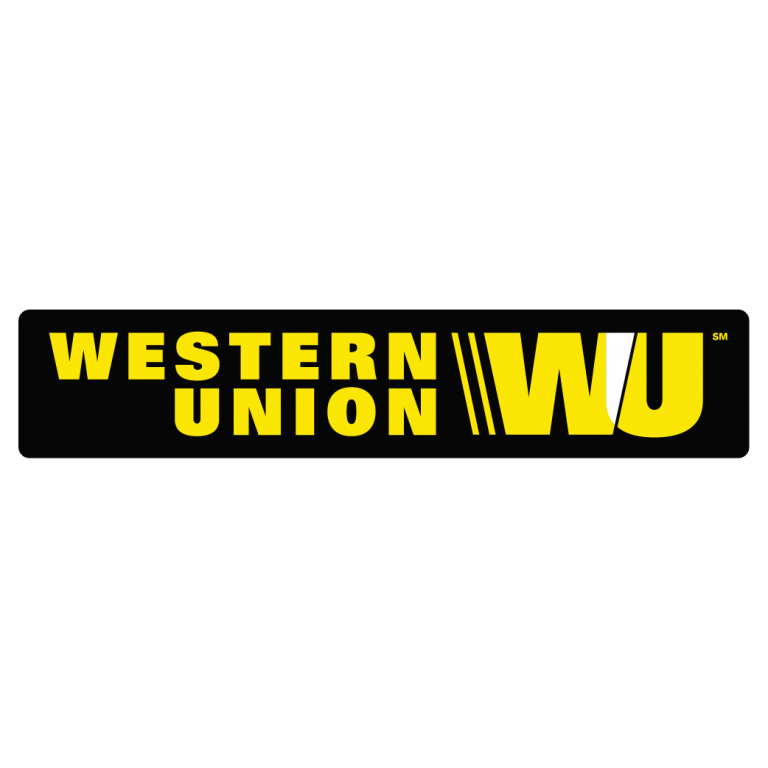 Black and Yellow Western Union Logo